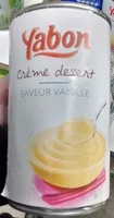 Mängden socker i Crème dessert saveur vanille