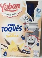 Mängden socker i P'tits Toqués crème dessert saveur vanille