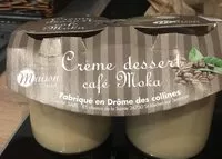 Mängden socker i Crème dessert café Moka