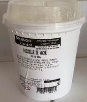 Mängden socker i Faisselle de vache