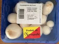 Mängden socker i Champignons de Paris