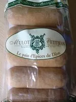 Mängden socker i Pain d'épices de Dijon