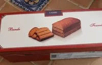 Mängden socker i Pain d'epices fourrés confiture