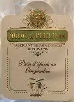 Mängden socker i Pain d'épices au gingembre