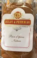 Mängden socker i Pain d'épices nature