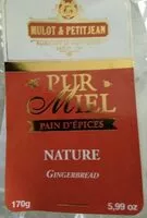 Mängden socker i Pain d'épices pur miel