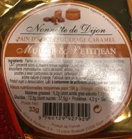 Mängden socker i Nonnette Individuelle Caramel