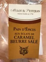 Mängden socker i Mini pain d'épices aux éclats de caramel beurre salé