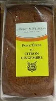 Mängden socker i Pain d'épices au citron gingembre
