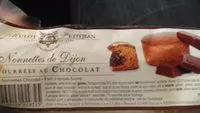 Mängden socker i Nonnettes De Dijon Fourrées Au Chocolat