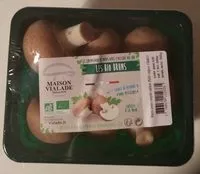Mängden socker i Champignons de Paris Les Bio Bruns
