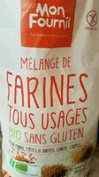 Mängden socker i Mélange de farines tous usages bio sans gluten