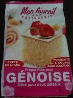 Mängden socker i Préparation pour génoise