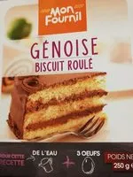 Mängden socker i Genoise biscuit roule
