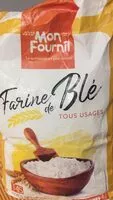 Mängden socker i Farine de blé T45