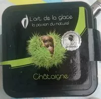 Mängden socker i Glace châtaigne