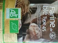 Mängden socker i Farine de blé type 45