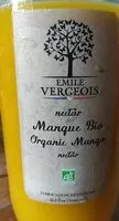 Mängden socker i Nectar de mangue bio
