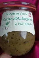 Mängden socker i Caviar d'aubergines à l'ail des ours