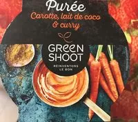 Mängden socker i Puree carotte lait de coco curry
