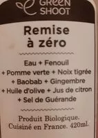 Mängden socker i Remise à zéro