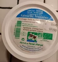 Mängden socker i Faisselle fermière