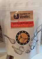 Mängden socker i Les p'tits vénètes salés comté 24 mois et poivre de Sichuan