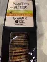 Mängden socker i Breizh toast blé noir noix de cajou romarin