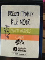 Mängden socker i Breizh Toasts Blé noir