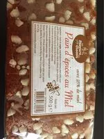 Mängden socker i Pain d'épice au miel