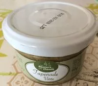 Mängden socker i Tapenade Verte