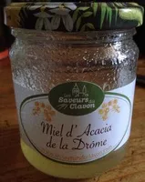 Mängden socker i Miel d'Acacia de la Drôme