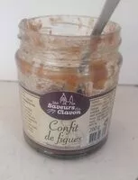 Mängden socker i Confit de figues