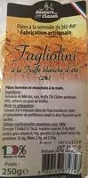 Mängden socker i Tagliatoni à la truffe blanche d'été