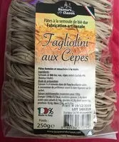 Mängden socker i Tagliolini aux cepes