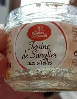 Mängden socker i Terrine de sanglier aux airelles