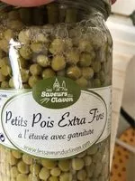 Mängden socker i Petits pois extra fins