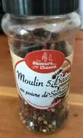 Mängden socker i Moulin 5 baies au poivre de Sechuan