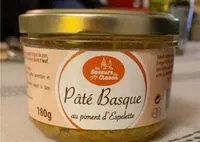 Mängden socker i Pâté Basque au piment d’Espelette