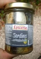 Mängden socker i Sardines à l'huile d'olive