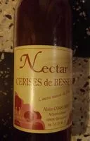 Mängden socker i Nectar de cerises de bessenay