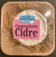Mängden socker i Camembert Cidre