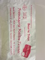 Mängden socker i Beurre doux