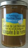 Mängden socker i Confiture de Lait Normande, Fleur de Sel de Guérande