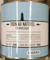 Mängden socker i Thon au naturel en morceaux