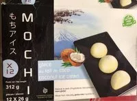 Mängden socker i Mochi Coconut Ice Cream