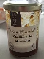 Mängden socker i Confiture de mirabelles