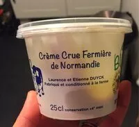 Mängden socker i Creme crue fermiere de normandie