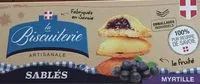 Mängden socker i Sablés Myrtille