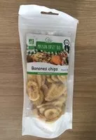 Mängden socker i Bananes chips
